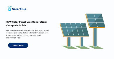 3kW Solar Panel Unit Generation Complete Guide