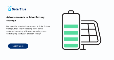 Advancements in Solar Battery Storage