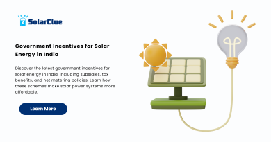 Government Incentives for Solar Energy in India
