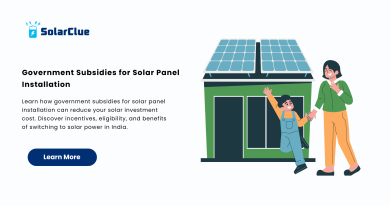 Government Subsidies for Solar Panel Installation