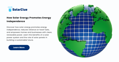 How Solar Energy Promotes Energy Independence