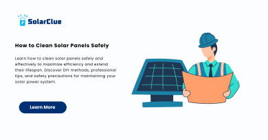 How to Clean Solar Panels Safely