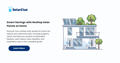 Smart Savings with Rooftop Solar Panels at Home