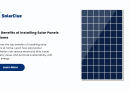 Top Benefits of Installing Solar Panels at Home.......