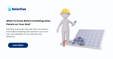 What to Know Before Installing Solar Panels on Your Roof
