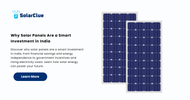 Why Solar Panels Are a Smart Investment in India
