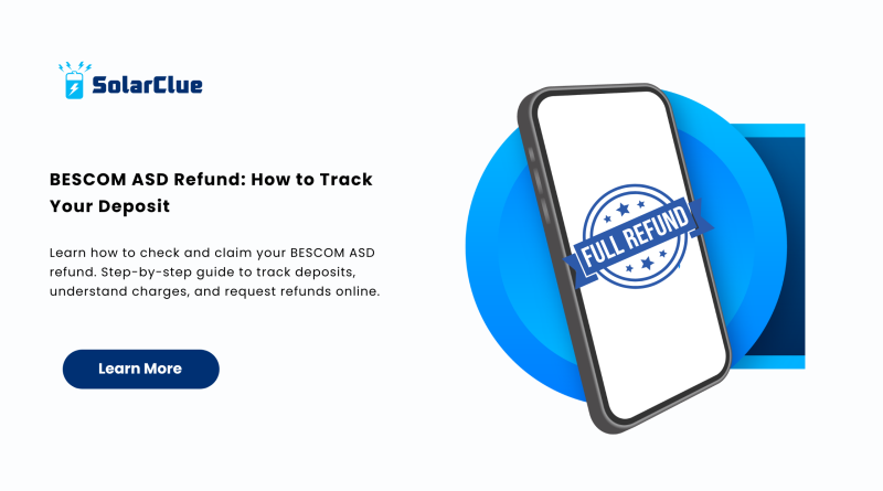 BESCOM ASD Refund How to Track Your Deposit