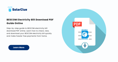 BESCOM Electricity Bill Download PDF Guide Online