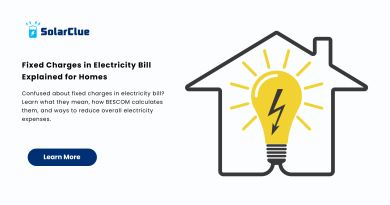 Fixed Charges in Electricity Bill Explained for Homes