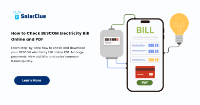 How to Check BESCOM Electricity Bill Online and PDF