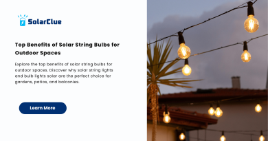 Top Benefits of Solar String Bulbs for Outdoor Spaces