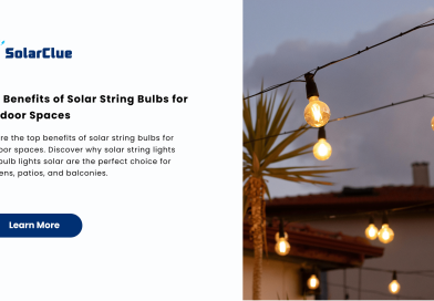 Top Benefits of Solar String Bulbs for Outdoor Spaces